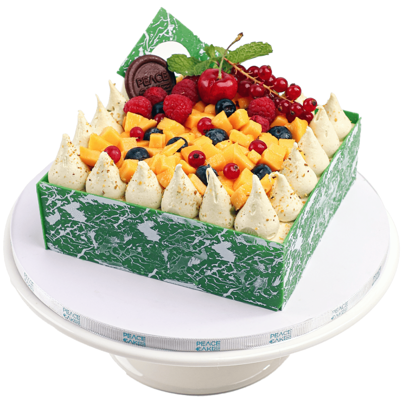 Exotica de mango and pistachio