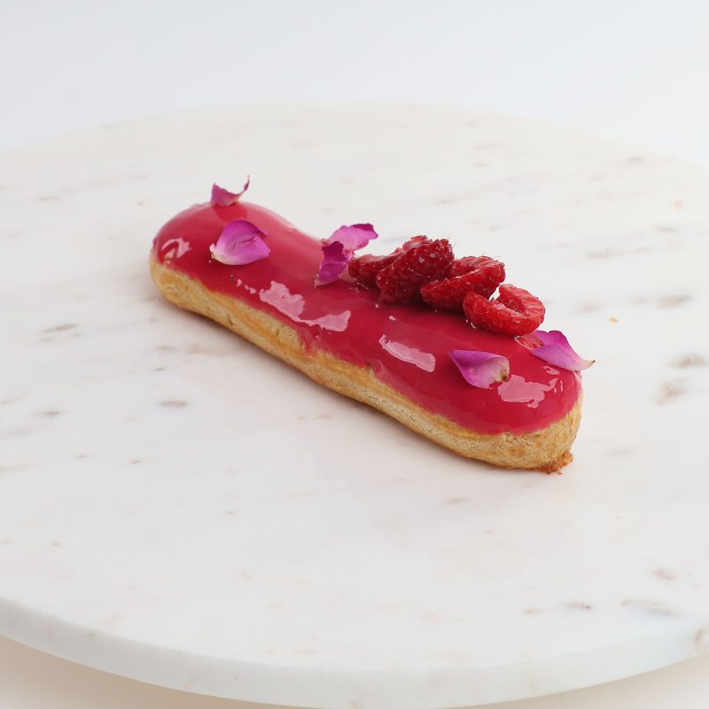 Raspberry Eclair