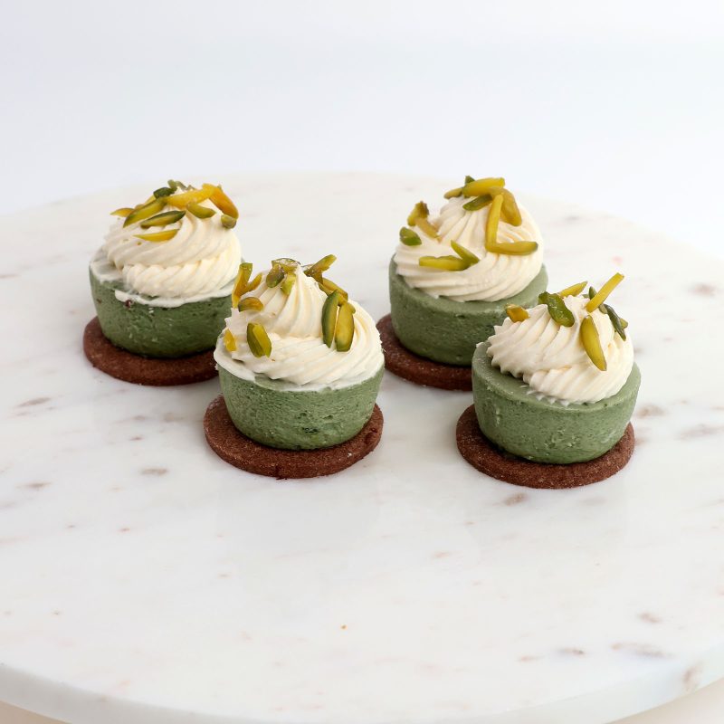 Pistachio Mini Cheesecake 4pcs